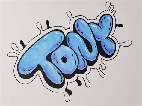 Learn How To Draw Bubble Letters In This Step By Step Art Tutorial For