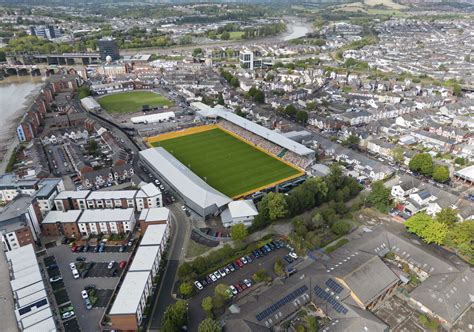 Rodney Parade Stadium Aerial Image Newport Wales Flickr