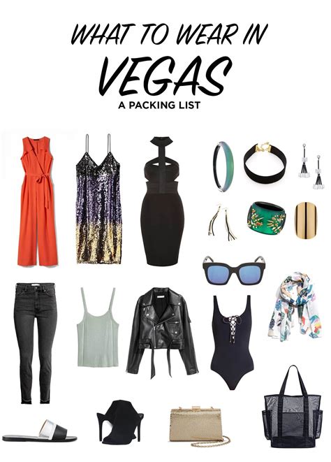Need Ideas For What To Wear In Vegas This Packing List Complete With