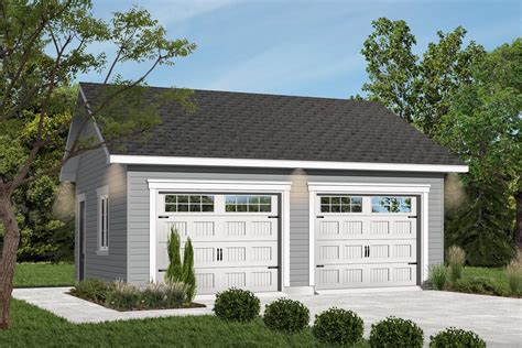 Plan 21709dr 2 Car Detached Garage Garage Plans Detached Detached