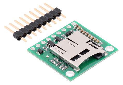 Breakout Board For Microsd Card With 33v Regulator And Level Shifters