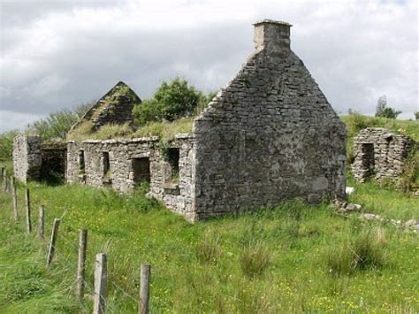 Old House Ruins West Ireland Must Explore Ierland Fotos Foto