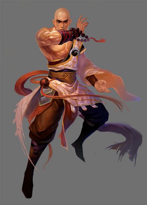 Male Monk Characters And Art Conquer Online