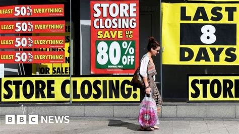 Retailers Shut 2700 Shops In First Half Of The Year Bbc News