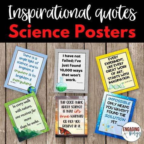 Inspirational Science Posters Made By Teachers Science Poster