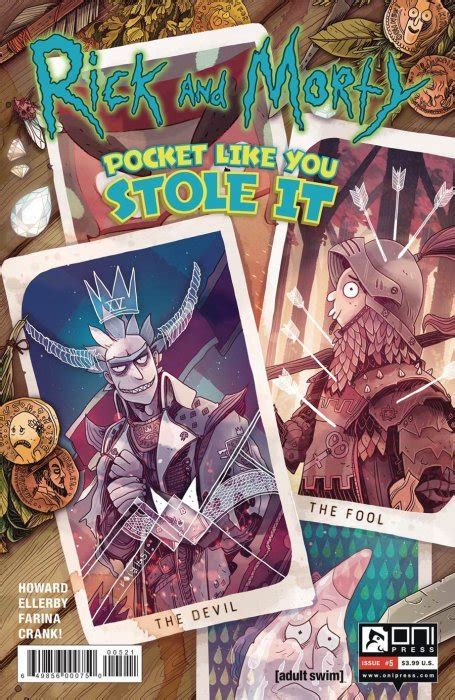 Rick And Morty Pocket Like You Stole It 5b Oni Press Comic Book