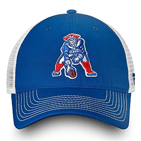 New England Patriots Vintage Trucker Snapback Hat Sports Hard Hats
