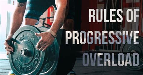 Blog - Rules of progressive overload - Bodybuilding and Sports Supplements
