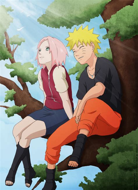 Naruto And Sakura By Kujaex On Deviantart