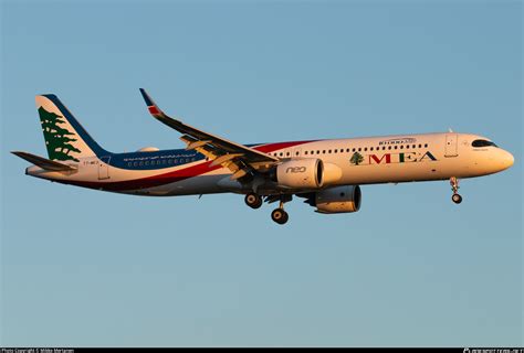 T7 Me3 Mea Middle East Airlines Airbus A321 271nx Photo By Mikko