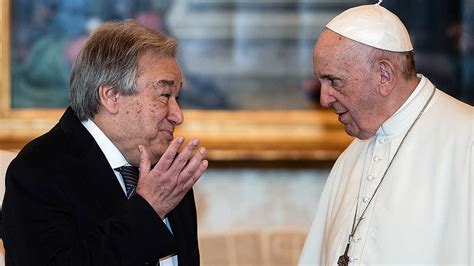 Papst und UN-Generalsekretär senden Video-Botschaft- Kirche+Leben