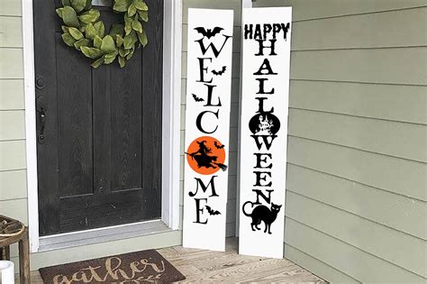 Halloween Home Porch Sign Svg V1 By Mandala Creator Thehungryjpeg