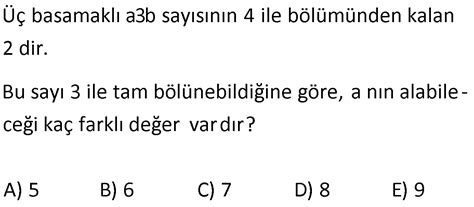 4 ile bölünebilme