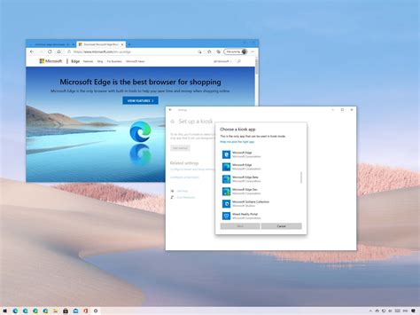 How To Set Up Microsoft Edge Chromium In Kiosk Mode On Windows 10