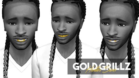 Hustlerxsims Presents Grillz V2 Sims 4 Cc Finds