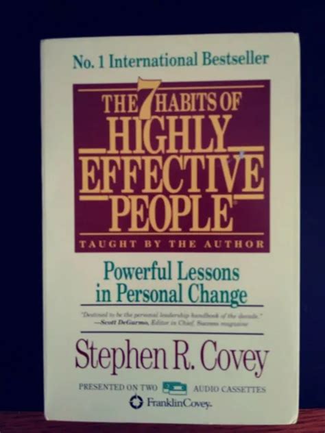 THE 7 HABITS of Highly Effective People by Stephen R. Covey (Audio ...