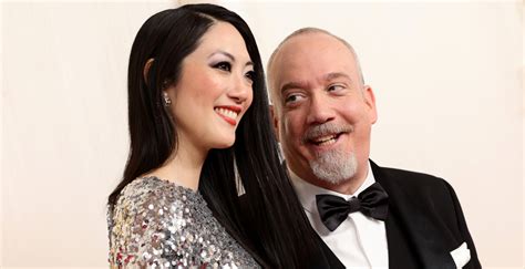 Paul Giamatti And Clara Wong Look So In Love At The Oscars