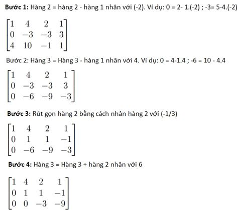 Bài tập ma trận có lời giải Cộng trừ nhân 2 ma trận