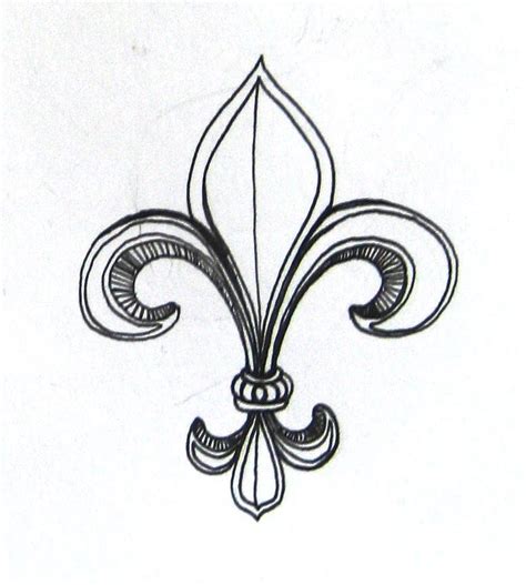 Fleur De Lis Doodle A Stylized Lily Hebrew Meaning Of The Name Susan