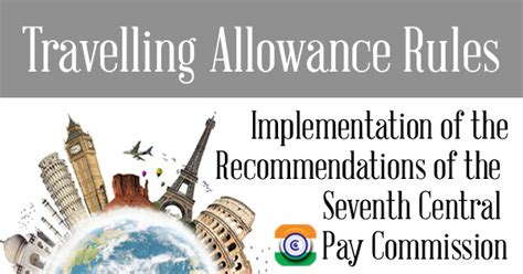 Individuals subject to hours of service limits. Travelling Allowance Rules - Implementation of the ...