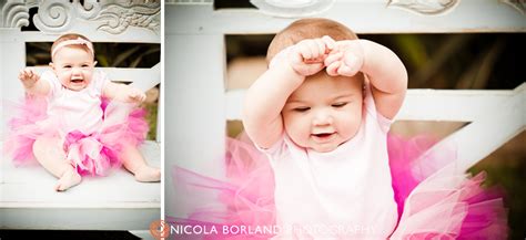 Cutest 6 Month Old Baby Girl Hannah Nicola Borland Photography