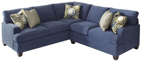 Bassett Cu2 L Shaped Upholstered Sectional Group Furniture Mart