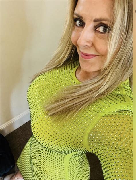 Tv Milf Carol Vorderman Wants The Full Attention For Her Big Tits R