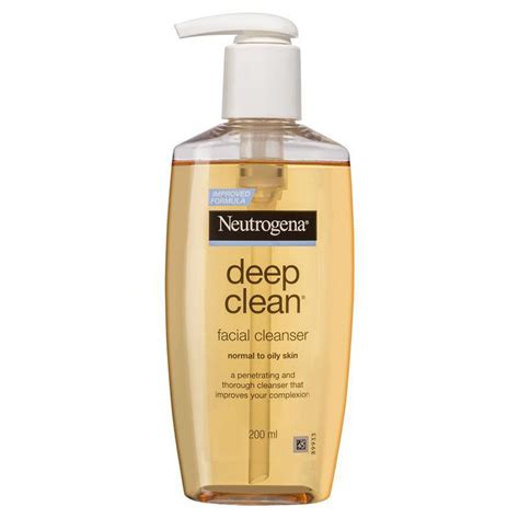 NEUTROGENA DEEP CLEAN FACIAL CLEANSER NORMAL TO OILY SKIN ML