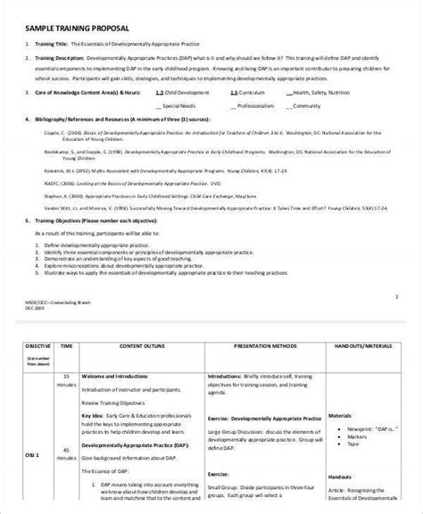 How to write an employee training proposal. 4+ Training Business Proposal Templates | Free & Premium ...