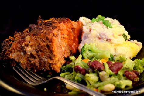 I'd never actually had meatloaf before, but this recipe really appealed and i'm glad i made it. Bacon Blue Meatloaf - Date Night Doins BBQ For Two