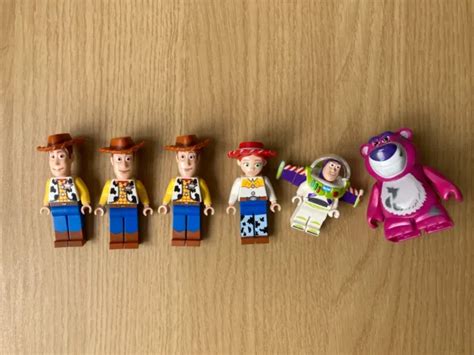 Lego Toy Story Minifigures Woody Buzz Lightyear Jessie Lotso Figures Lot Picclick Uk