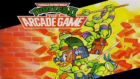 Teenage Mutant Ninja Turtles 2 The Arcade Game 2 Players Co Op
