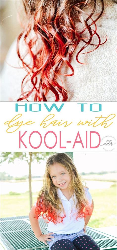 How To Dye Your Hair With Kool Aid Kidhair Quickly And Easily Dye Your