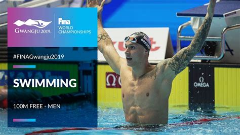 Swimming Men 100m Freestyle Top Moments Fina World Championships
