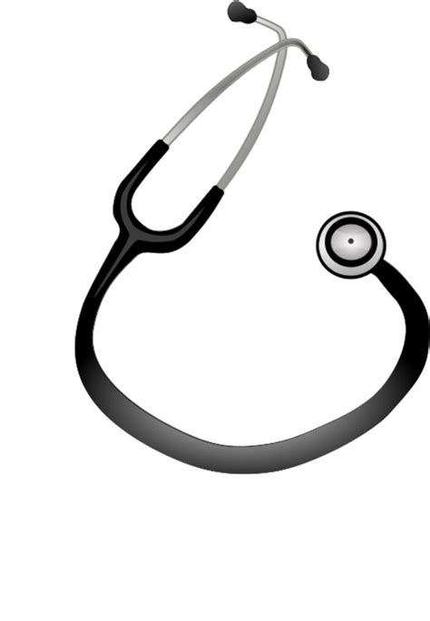 Heart Stethoscope Clipart Black And White Collection