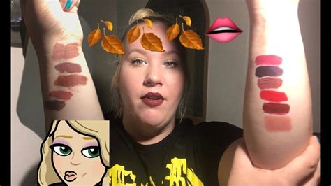 Favorite Fall Lipsticks Of 2017 🍂🍂🍂 Youtube