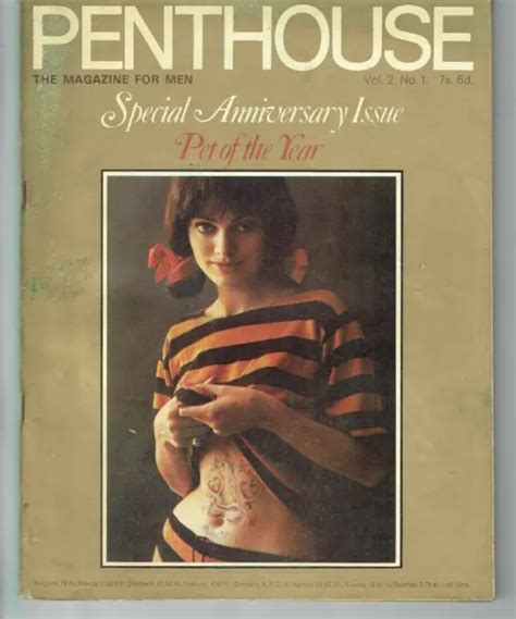Vintage Penthouse Magazine Vol No Very Rare Verygood Condition