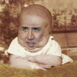 Pictures Of Nicolas Cage S Face Photoshopped On People America S White Babe