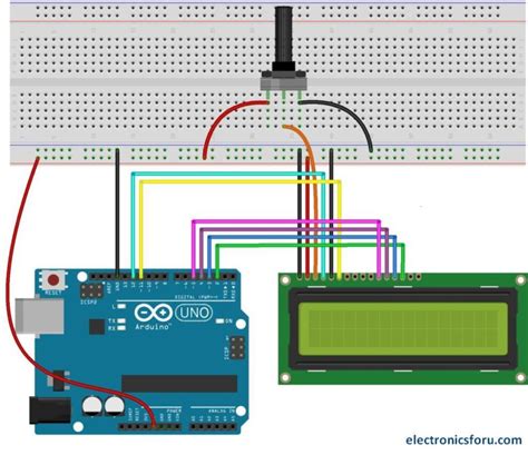16x2 Lcd Pinout Diagram Propojení 16x2 Lcd S Arduino Balanced Body