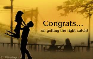 Congratulations To The Lovely Couple Free Engagement Ecards 123