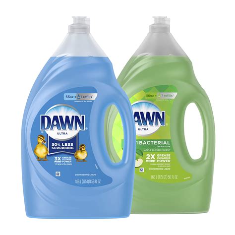 dawn ultra antibacterial dishwashing liquid dish soap apple blossom scent 70 fl oz ph