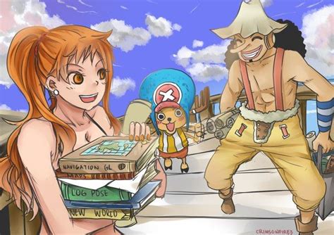 Nami Usopp Tony Tony Chopper Straw Hat Crew Pirates Mugiwaras One Piece