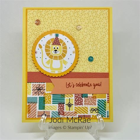 Lets Celebrate You With Bonanza Buddies Stamped Cards Cards Stampin Up