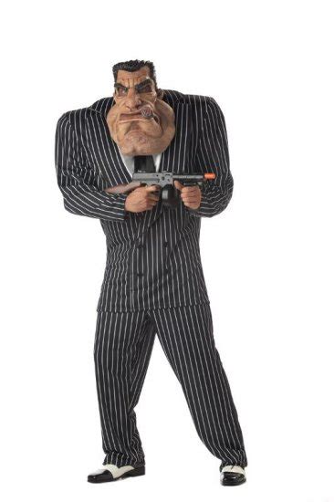 Size Large 00718 Pimp Massive Mobster Gangster Adult Costume