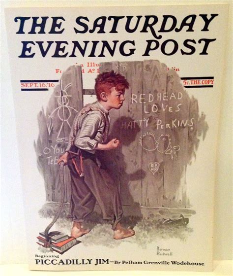 Norman Rockwell Saturday Evening Post Cover Fine Art Poster