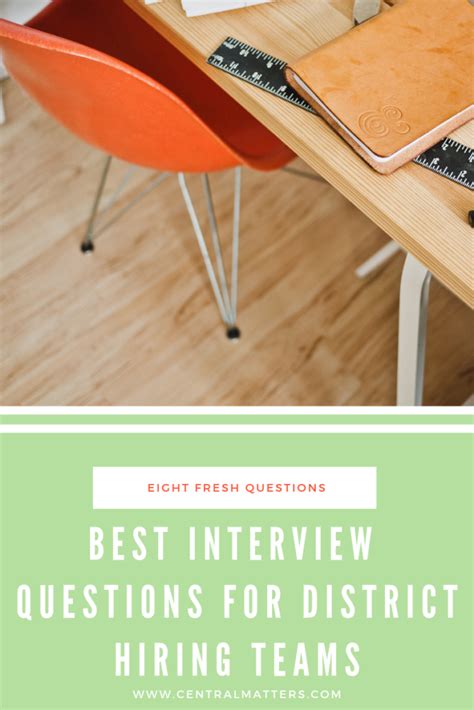 Eight Best Interview Questions To Ask Prospective Candidates