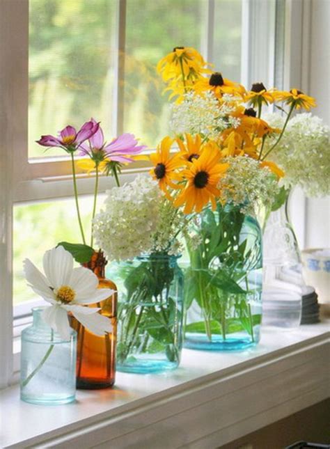 Make A Beautiful Home With 25 Flowers On Window Sills Ideas Flower