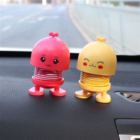 car ornament abs cute jumping doll automobiles interior dashboard toys lovely home office