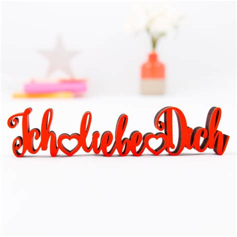 Search, discover and share your favorite ich liebe dich gifs. Dekoschriftzug Ich liebe dich