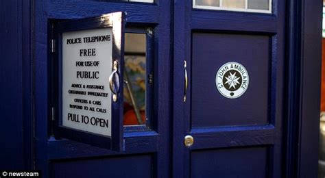Doctor Whos Tardis Used As Garden Shed By Mother In
